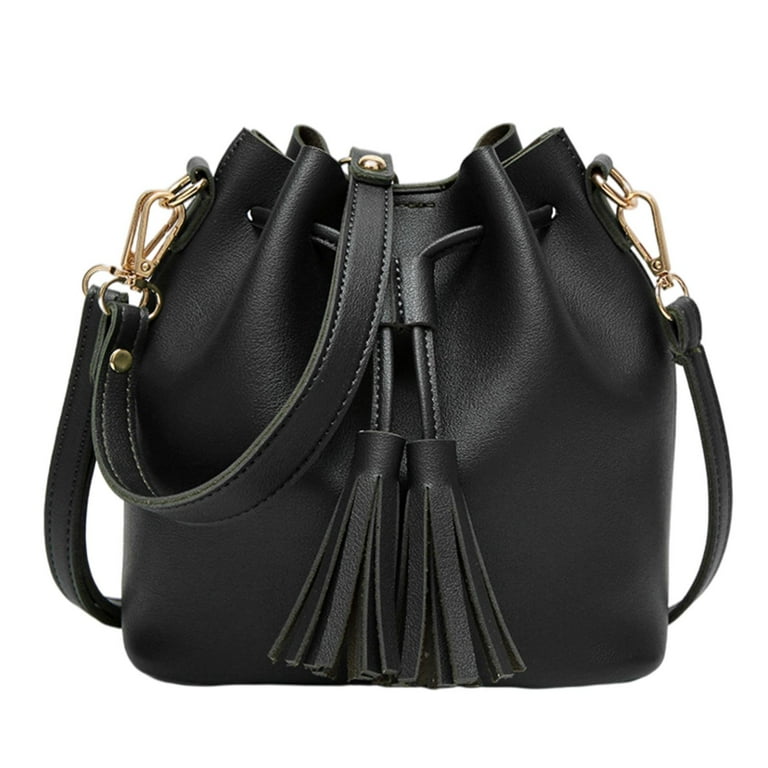 Bucket Shoulder Bag Drawstring Bag Purse Handbags Small  display picture 3