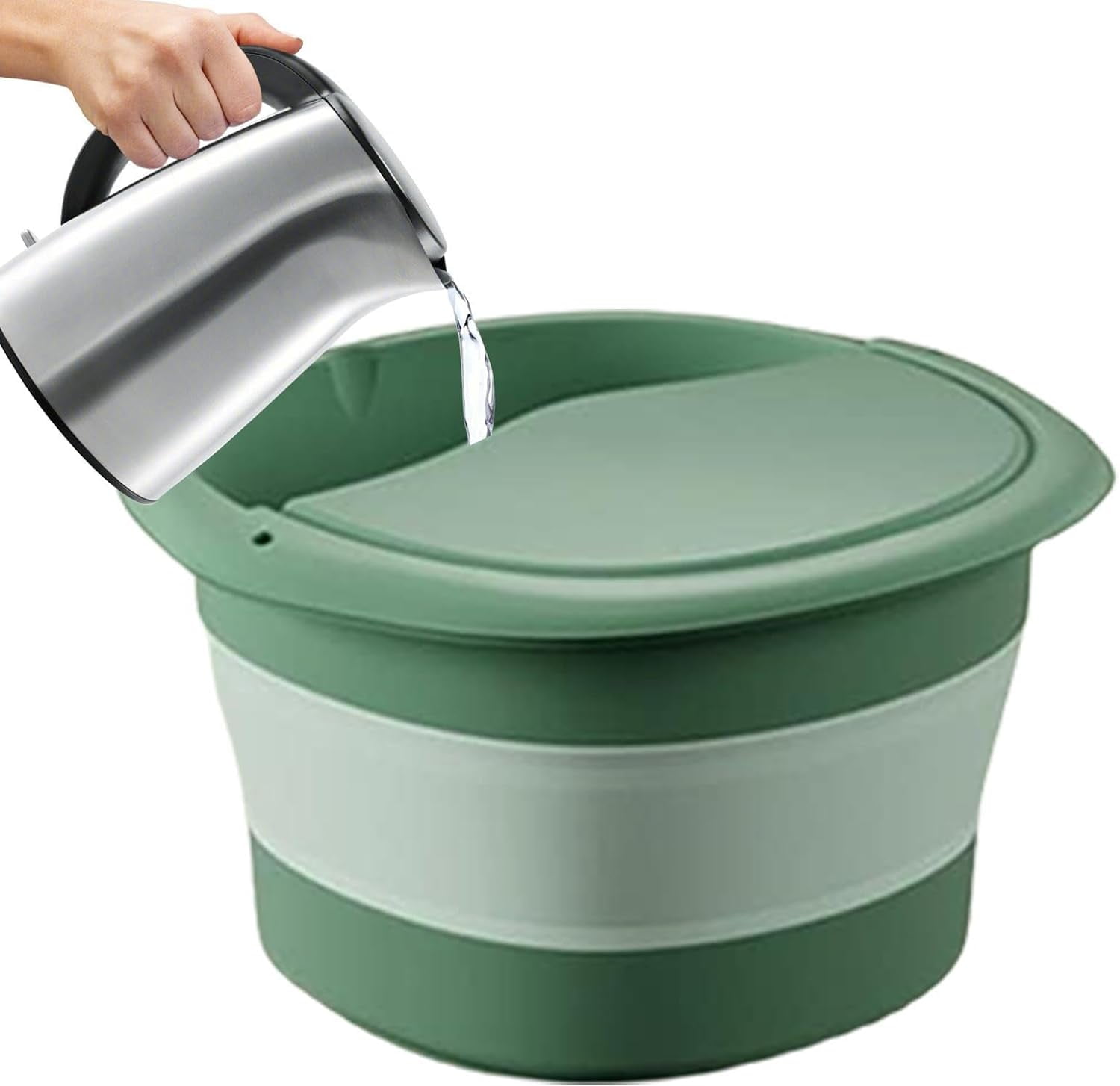 Bucket for Soaking Feet MultiUse Folding Foot Bucket for Massage SPA