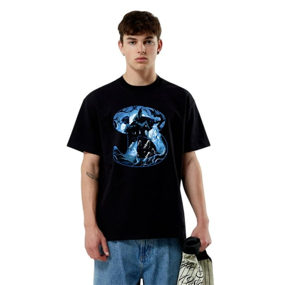 Bucket Squad Haunted Forest Horror Gaming T-Shirt, for men & women, up to size 5XL