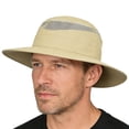thumbnail image 1 of Bucket Summer Mens Sun Hat Water Repel Mesh Net Light Weight UV Protection Outdoor Cap by Solaris, 1 of 5