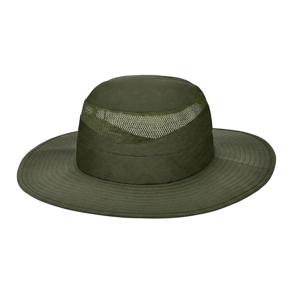 Bucket Summer Mens Sun Hat Water Repel Mesh Net Light Weight UV Protection Outdoor Cap by Solaris