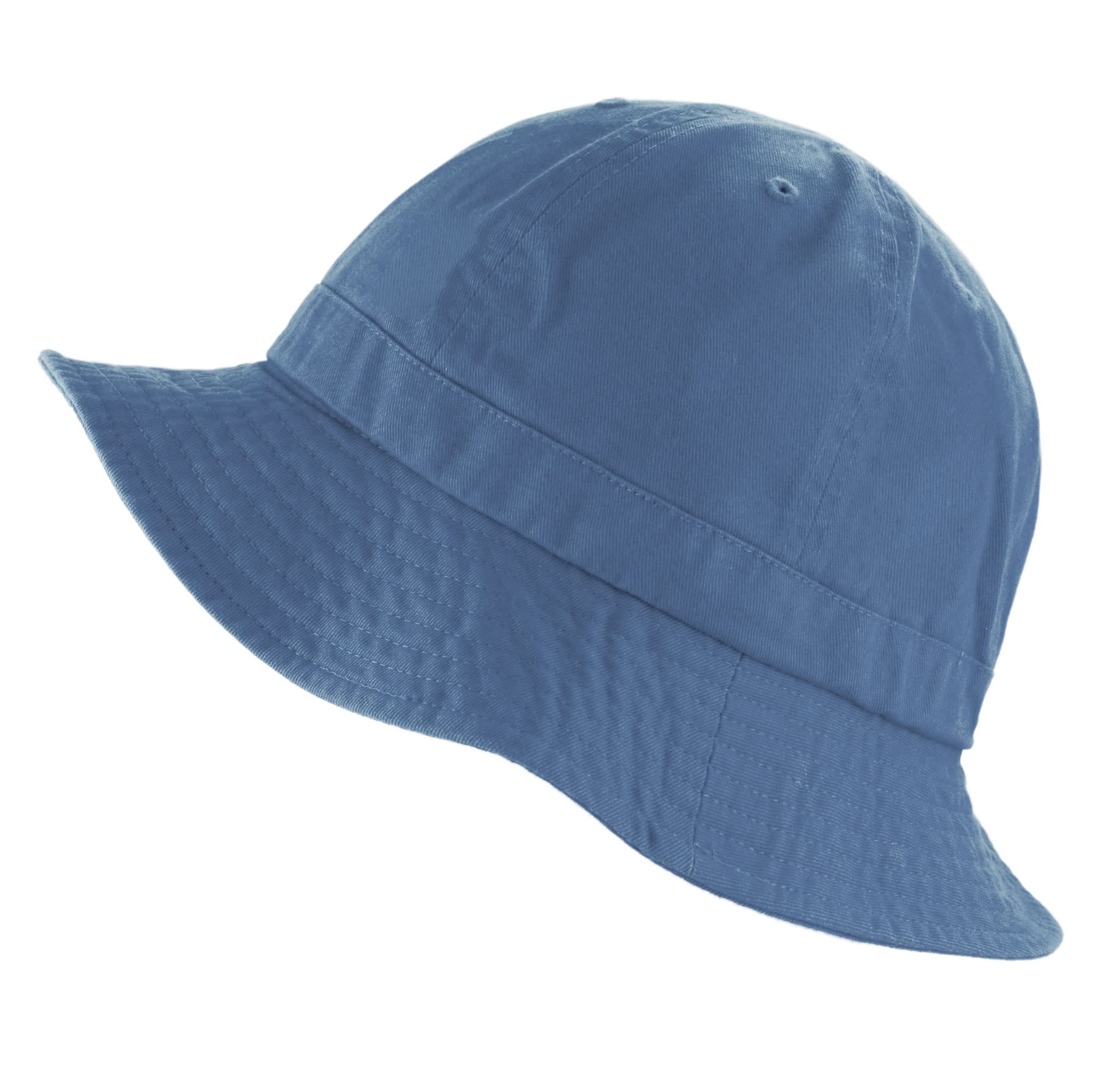 Bucket Sun Hat Cotton Long Brim and Deeper & Round Top  display picture 1