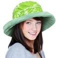 thumbnail image 1 of Bucket Sun Hat Cute Cap for Women Fashion Fold-up Brim Packable Summer Beach by Solaris, 1 of 6