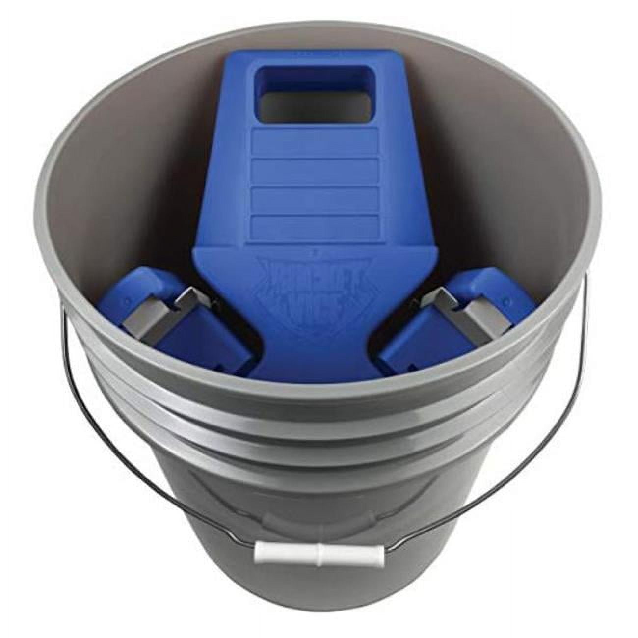 Klein Tools 5144BHB 14-Pocket Hard-Body Oval Bucket with Kickstand Orange 