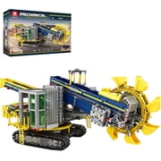 Bucket Wheel Excavator Building Blocks Set 22017, Remote Control Construction Vehicle Model Kit for Adult, RC Technic Engineering Car Toys
