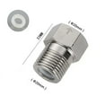 thumbnail image 1 of Bucket anti-backflow check valve one-way valve water pipe check valve copper, 1 of 7
