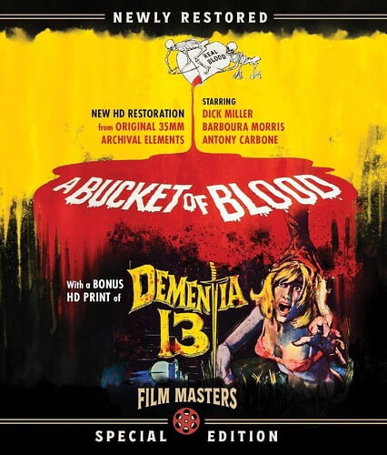 Bucket of Blood / Dementia 13 (Blu-ray), Film Masters, Horror