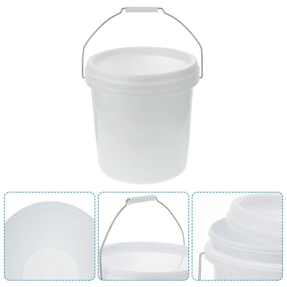 Bucket with Lid and Handle 3 Gallon Bucket Water Bucket for RVs Camping Fishing Boating 10L