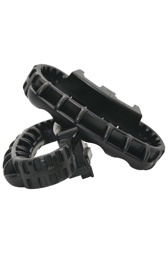 Clip-On Handles BG1000BLK1 - Plastic Grip Handle - 2 Count, Black