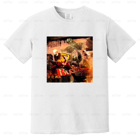 Buckethead Monsters and Robots Experimental Guitar Shred Funk Metal Comfort Color T-Shirt Unisex, up to 4XL