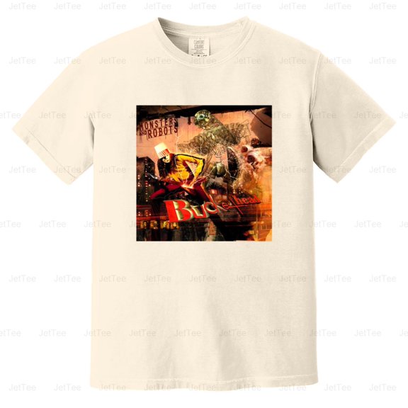 Buckethead Monsters and Robots Experimental Guitar Shred Funk Metal Comfort Color T-Shirt Unisex, up to 4XL