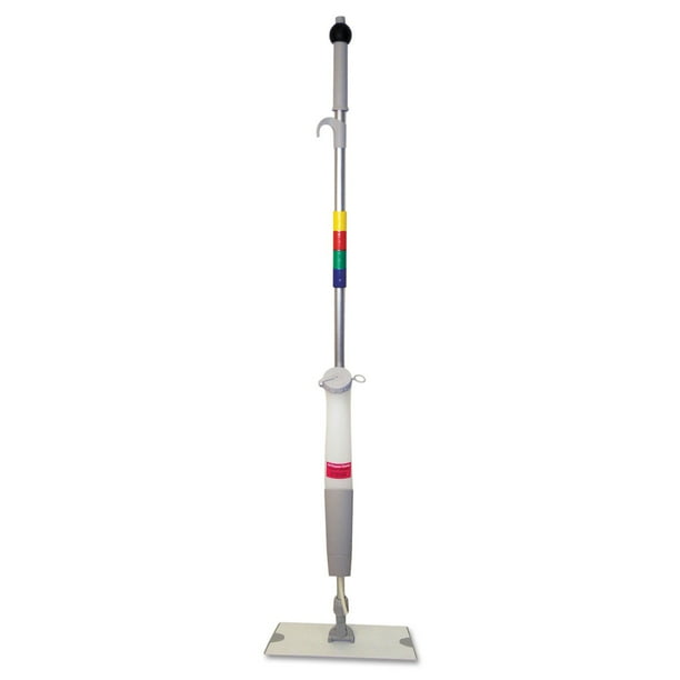 Bucketless Microfiber Mop System, 5 x 18 Blue Microfiber Head, 59 Bucketless Microfiber Mop System, 5 x 18 Blue Microfiber Head, 59