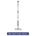 thumbnail image 1 of Boardwalk Bucketless Microfiber Mop System 5 x 18 Head 59" Handle Blue/Gray BWMS16MFM, 1 of 5