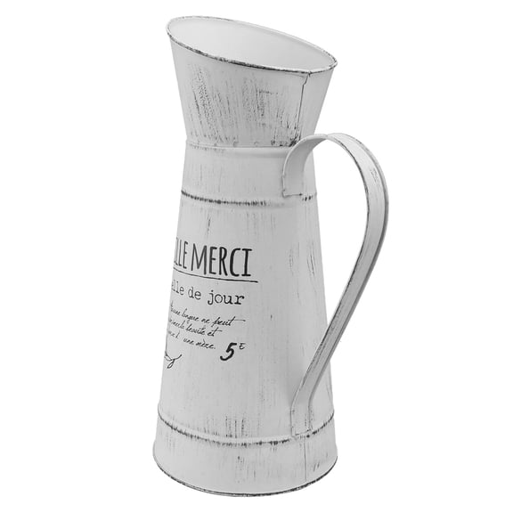 Buckets Vintage Decor Tin Flower Pot Rustic Wedding Decoration