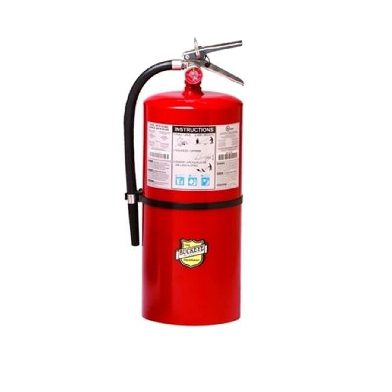Buckeye BE-12120 20 lbs ABC Multipurpose Dry Chemical Hand Held Fire Extinguisher with Wall Mount