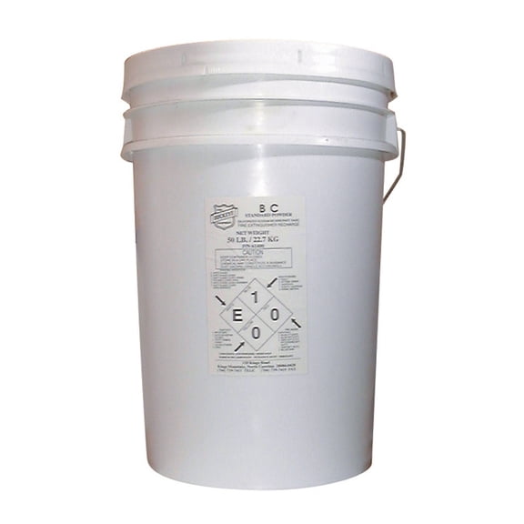Buckeye BC Standard Dry Chemical Recharge Agent, 50 lb, 12"Dia x 19"H, 1/Each