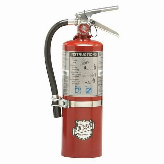 Fire Extinguisher, 5.5 lb Capacity, Class BC ,UL Rating40B:C ,Sodium Bicarbonate