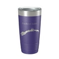 thumbnail image 1 of Buckeye Lake Map Tumbler Travel Mug Insulated Laser Engraved Coffee Cup Ohio 20 oz Purple, 1 of 1