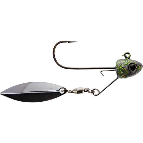 Buckeye Lures BFS Su-Spin 3/16oz Underspin Jighead Smallie Magic