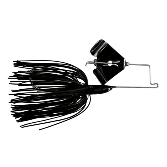 BUCKEYE LURES BUZZERK 3/8 OZ / BLACK W/ BLACK BLADE