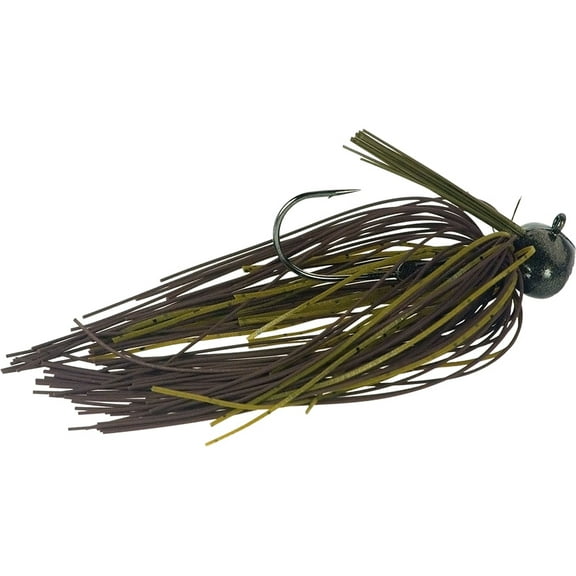 Buckeye Lures Football Mop Jig Green Pumpkin 1/2 oz