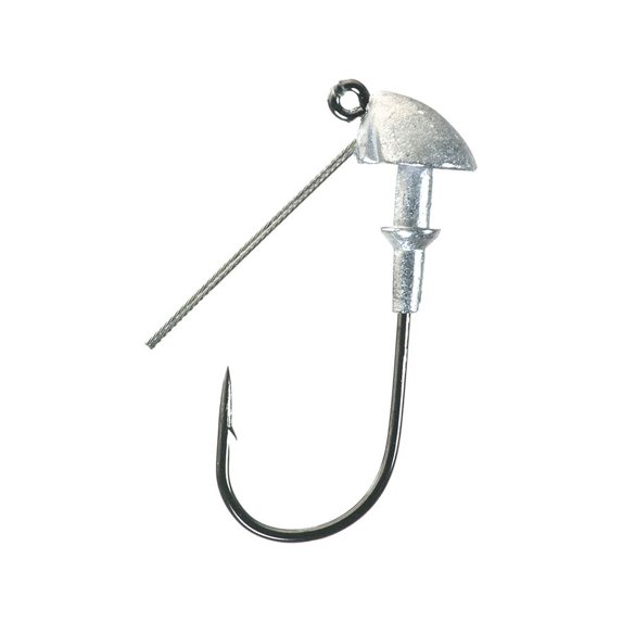 Buckeye Lures J-Will Weedless Swimbait 1/8oz Jighead Unpainted