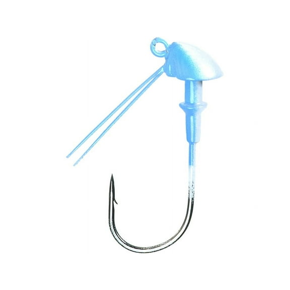 Buckeye Lures J-Will Weedless Swimbait 3/4oz Jighead Glimmer Shad