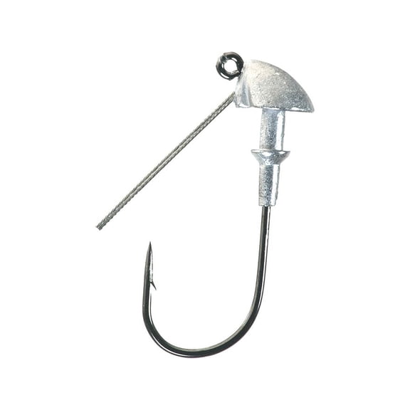 Buckeye Lures J-Will Weedless Swimbait 3/4oz Jighead Unpainted