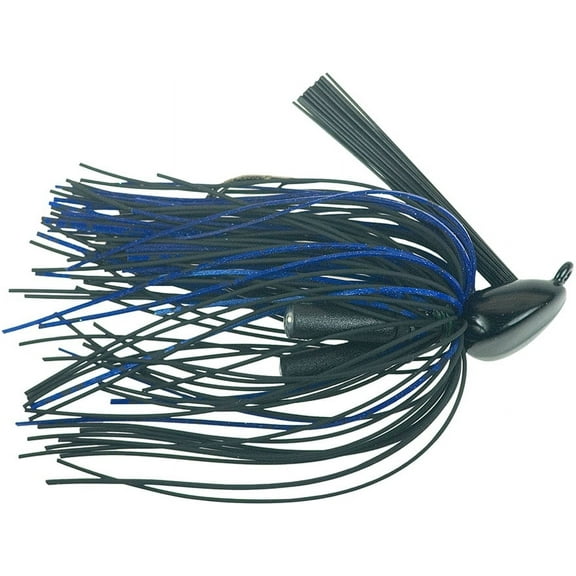 Buckeye Lures Mini Mop Jig Black/Blue 3/8 oz