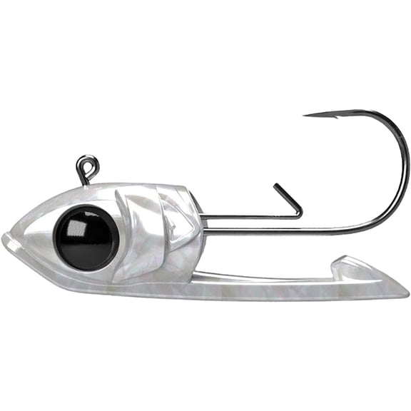 Buckeye Lures Scope Head 3/8oz Swimbait Jighead Pearl