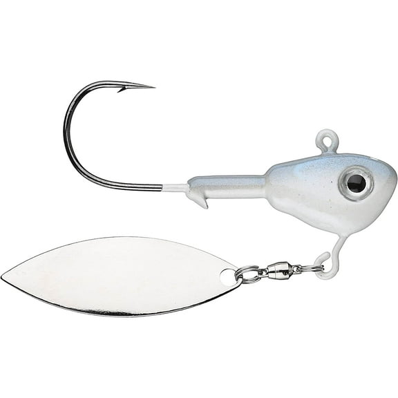 Buckeye Lures Su-Spin Blade 1/4oz Underspin Jighead Albino