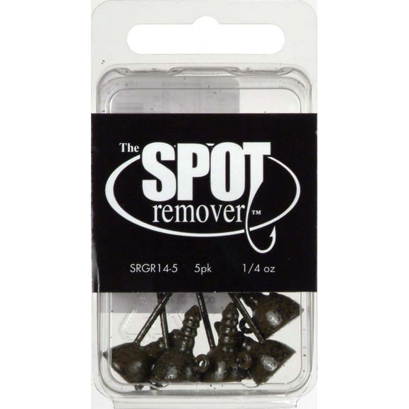 Buckeye SRGR14-5 Spot Remover Jighead 1/4 oz 4/0 Hook Green