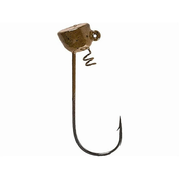 Buckeye Lures Spot Remover Pro 1/8oz Shaky Head Jighead Brown