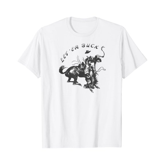 Bucking Bronco Western Cowboy Rodeo T-Shirt