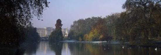 Buckingham Palace City Of Westminster London England Canvas Art - Panoramic Images (36 x 13)