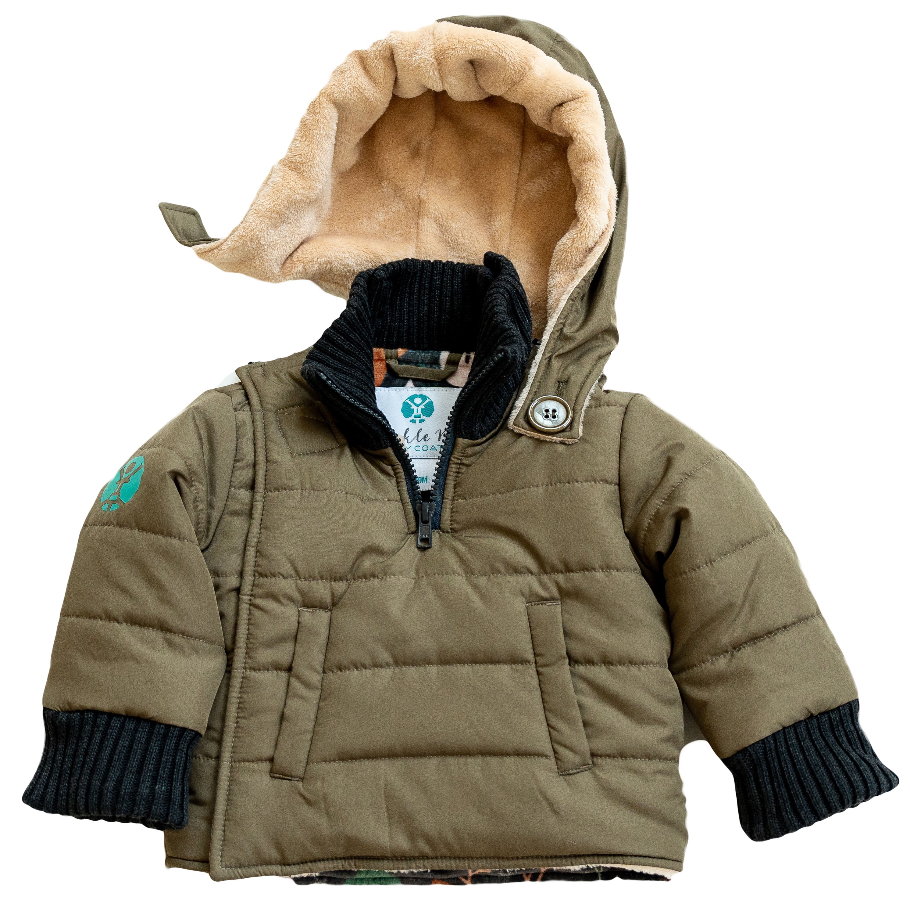 Buckle Me Baby Coat - Safer Car Seat Coat Unisex Winter Jacket with Hood  for Kids - Cozy Bear Tan Collard Toastiest - Size 6 - As Seen On Shark Tank  - Walmart.com