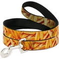 thumbnail image 1 of buckle-down 1.5" wide "vivid french fries stacked" dog leash, 1 of 1