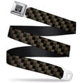 thumbnail image 1 of Buckle-Down Belt, Seatbelt Buckle Belt, Checker Trio Tan Black Olive, 30 to 44 Inches, 1 of 9