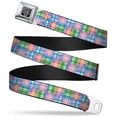 thumbnail image 1 of Buckle-Down Belt, Seatbelt Buckle Belt, Madras Plaid Pink, 30 to 44 Inches, 1 of 9