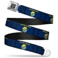 thumbnail image 1 of Buckle-Down Belt, Seatbelt Buckle Belt, Montana Flags, 30 to 44 Inches, 1 of 9