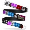thumbnail image 1 of Buckle-Down Belt, Seatbelt Buckle Belt, Plaid Animal Skins, 34 to 52 Inches, 1 of 9