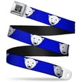 thumbnail image 1 of Buckle-Down Belt, Seatbelt Buckle Belt, Polar Bear Mustache Royal, 30 to 44 Inches, 1 of 9