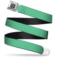 thumbnail image 1 of Buckle-Down Belt, Seatbelt Buckle Belt, Solid Rainforest Green, 30 to 44 Inches, 1 of 9