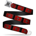 thumbnail image 1 of Buckle-Down Belt, Seatbelt Buckle Belt, Tennessee Flag Black Distressed, 30 to 44 Inches, 1 of 9