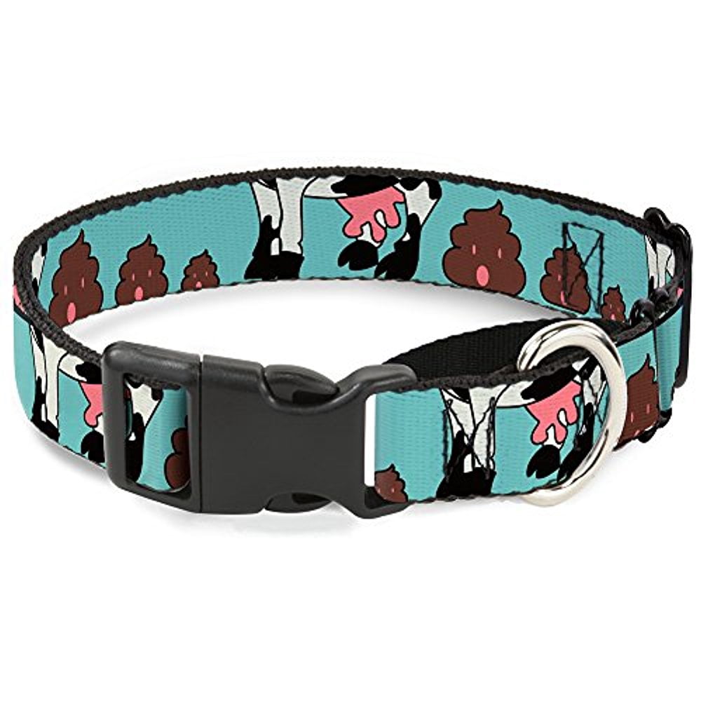 Buckle-Down Cow Poops Color Martingale Dog Collar