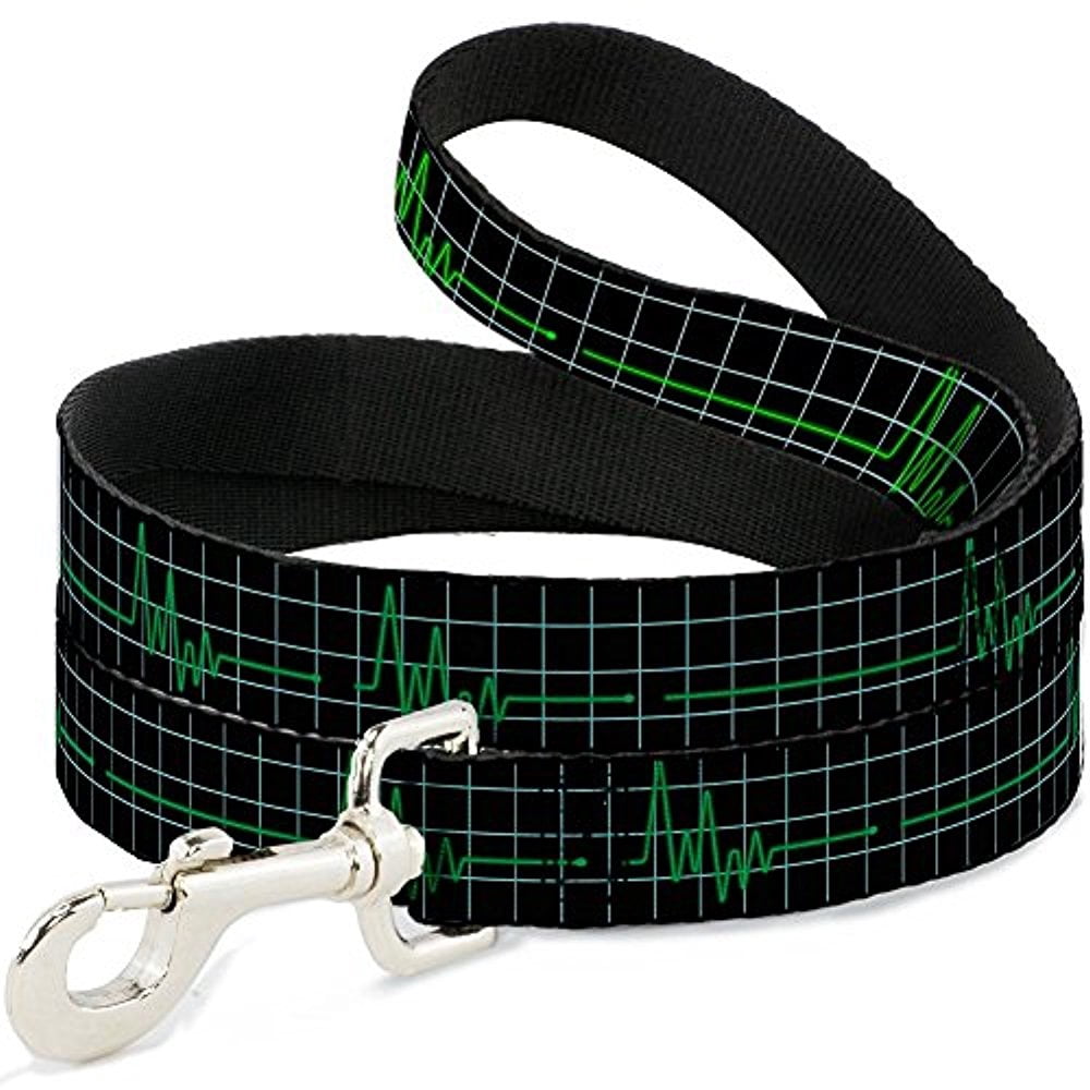 Buckle-Down DL-W30621-N Narrow 0.5" Flat Line Dog Leash