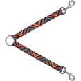 thumbnail image 1 of Buckle-Down Dog Leash Splitter Diamond Freehand Multi Color 1 Foot Long 1 Inch Wide, 1 of 1