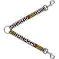 thumbnail image 1 of Buckle-Down Dog Leash Splitter Eat Sleep Skate Brown Rasta Burst 1 Foot Long 1 Inch Wide, 1 of 1
