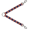 thumbnail image 1 of Buckle-Down Dog Leash Splitter Puerto Rico Flag Weathered 1 Foot Long 1 Inch Wide, 1 of 1