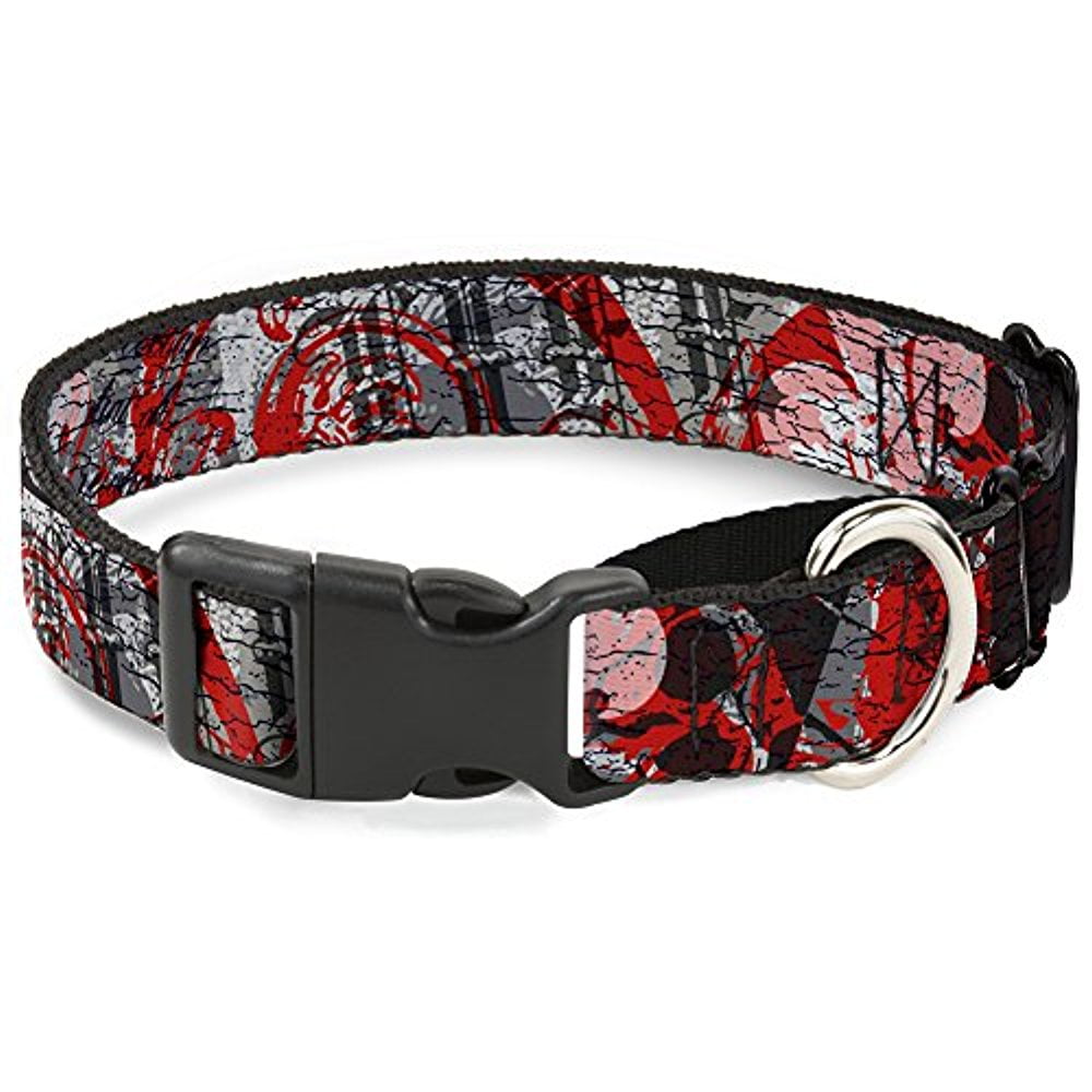 Buckle-Down Gothic 3 Martingale Dog Collar